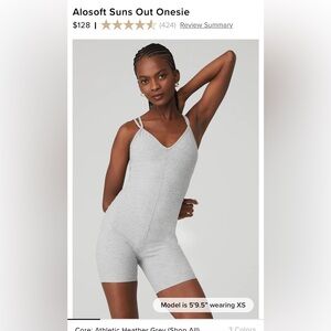 Alo Yoga Alosoft Suns Out Onsie